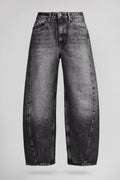 Jean barrel BEA BLACK USED - 1