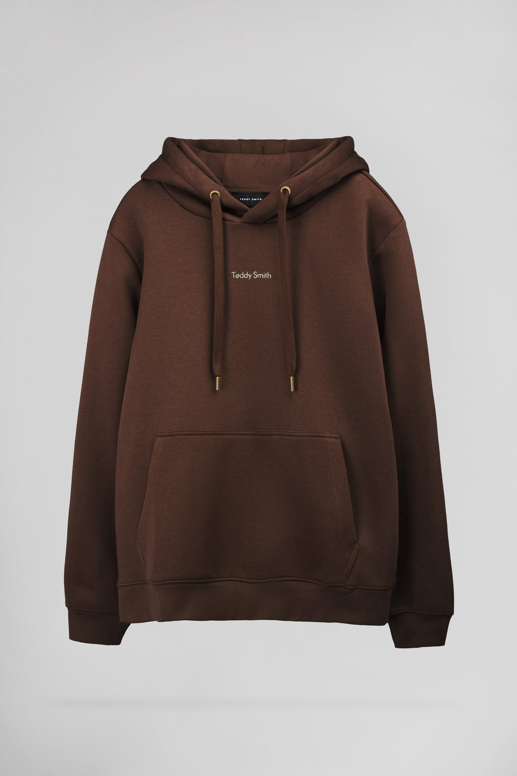 Sweat à capuche S-SOLENE HOODY CHOCOLAT - 1