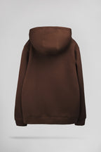 Sweat à capuche S-SOLENE HOODY CHOCOLAT - 2