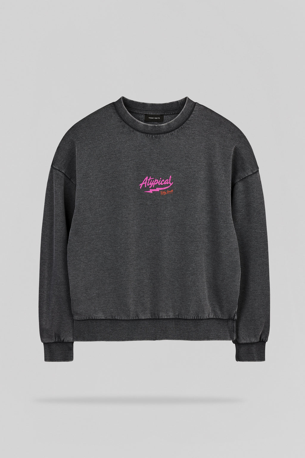 Sweat imprimé S-ATYPICAL RC NOIR - 1