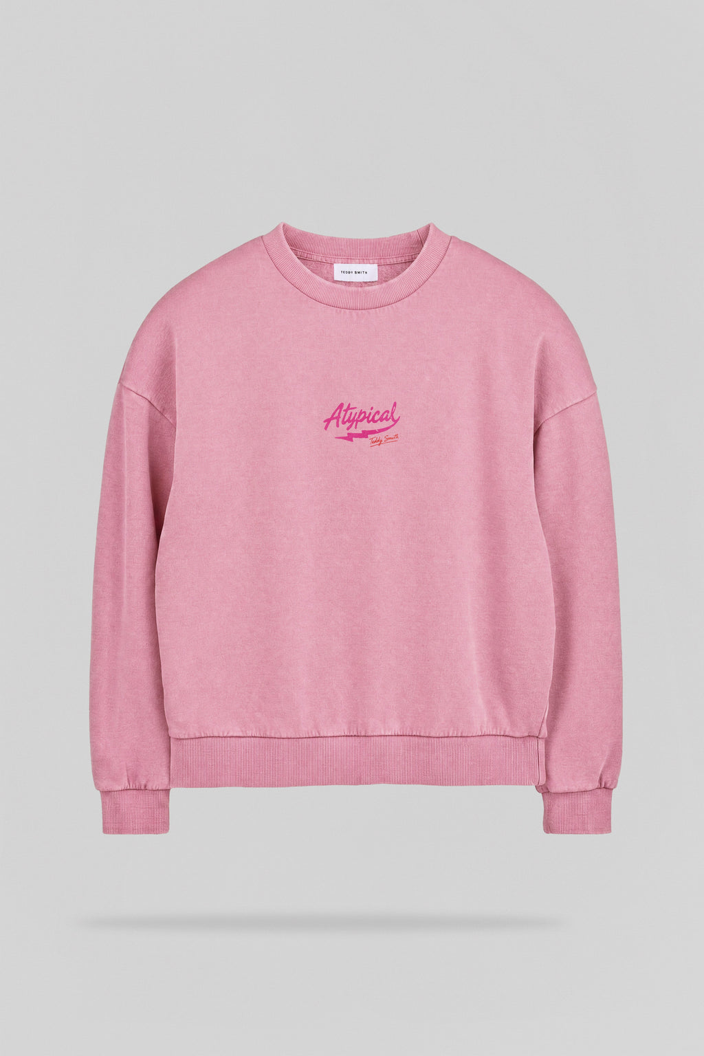 Sweat imprimé S-ATYPICAL RC ROSE BONBON - 1