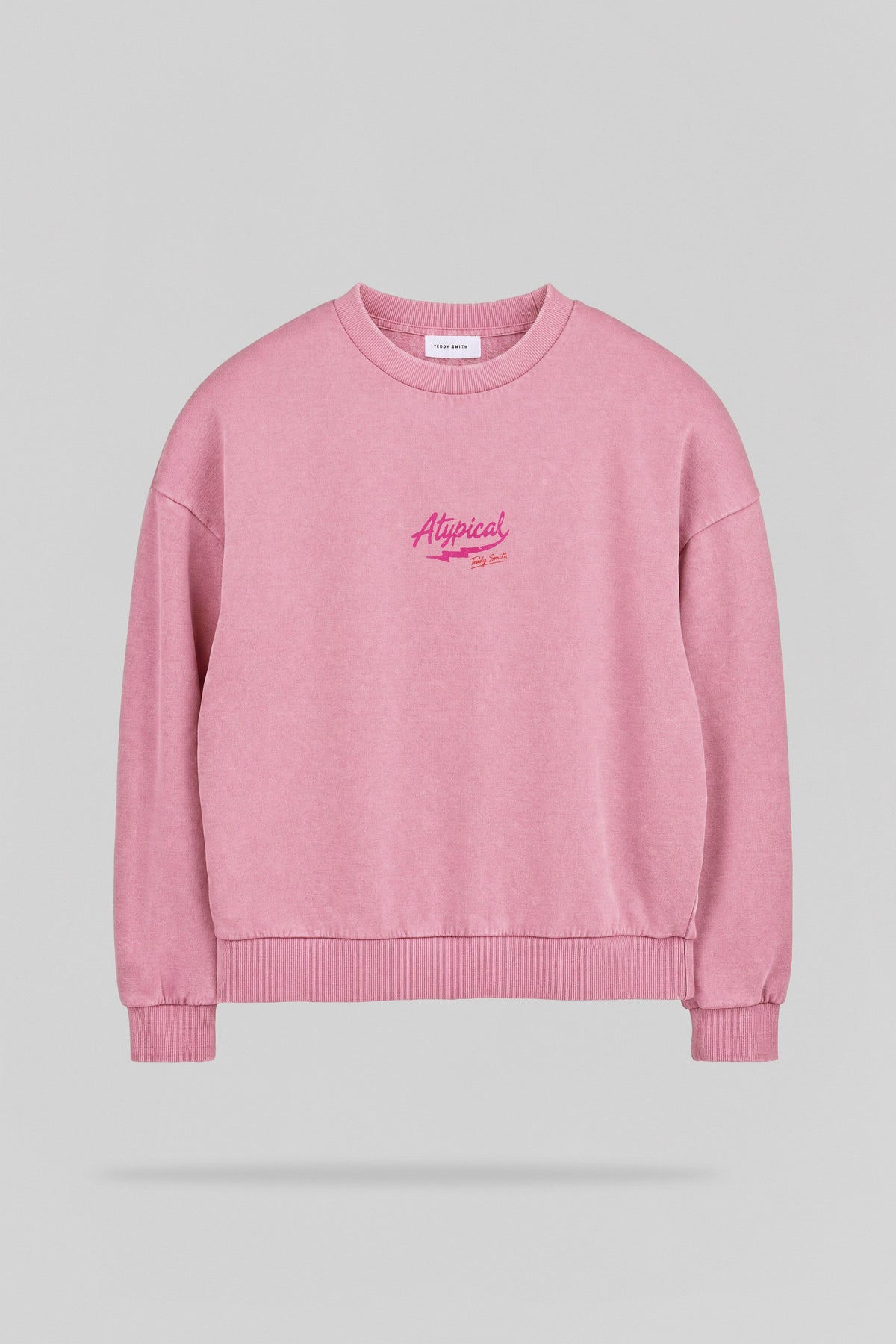 Sweat imprimé S-ATYPICAL RC ROSE BONBON - 1