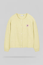 Gilet G-AMELIA JAUNE CITRON CHINE - 1