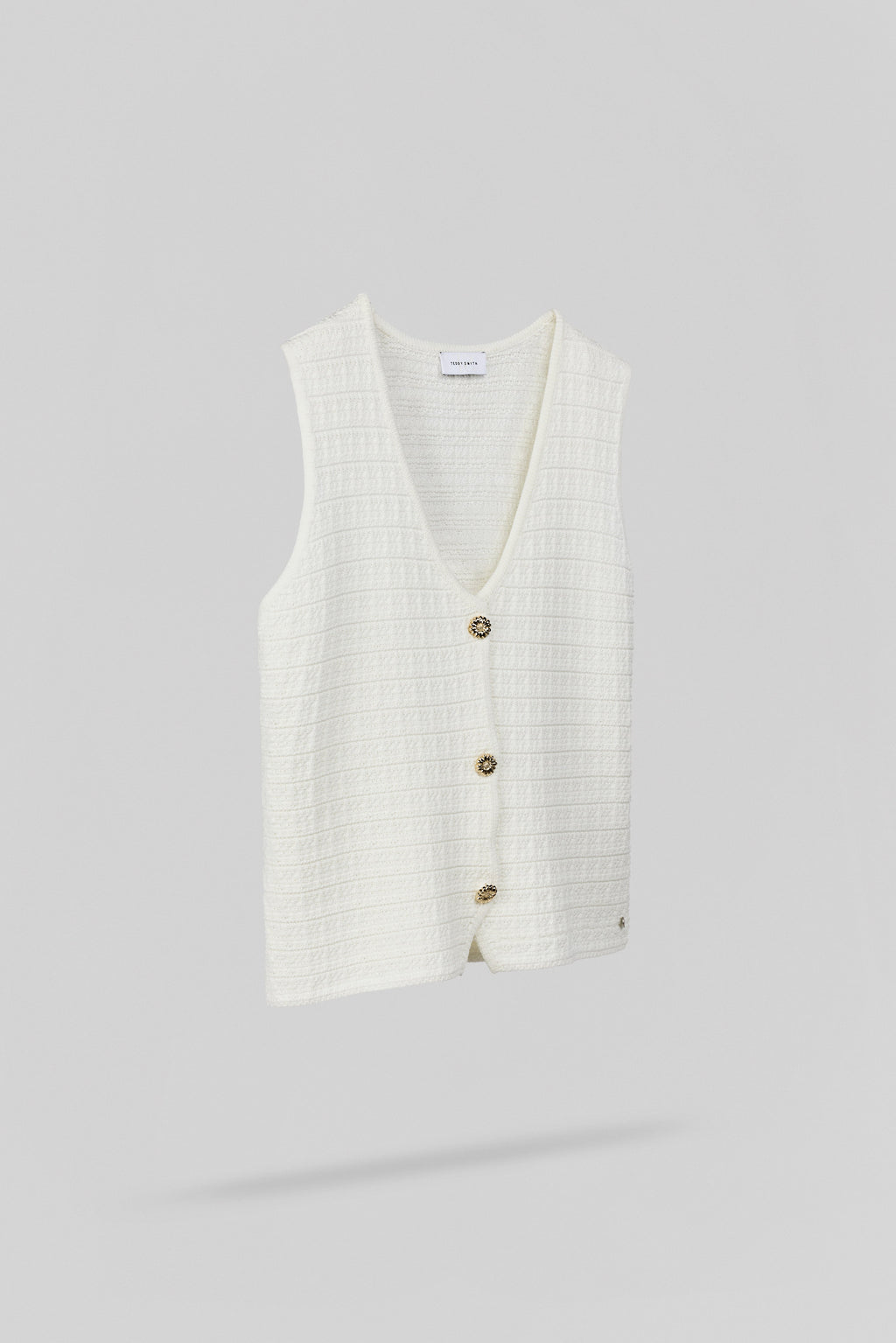 Gilet sans manche G-MILLIE MIDDLE WHITE - 2