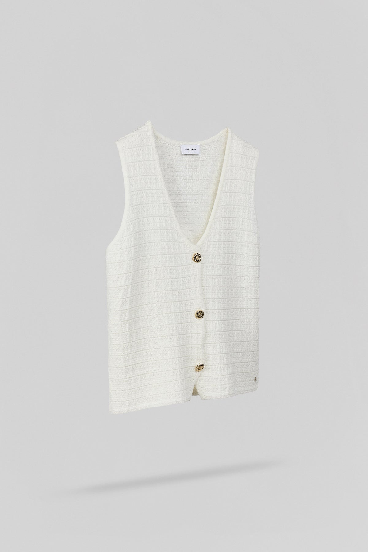 Gilet sans manche G-MILLIE MIDDLE WHITE - 2