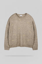 Pull P-ELIE WOLF BEIGE - 1