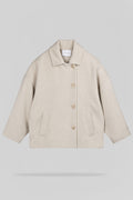 Manteau oversize M-MAURY WOLF BEIGE - 1