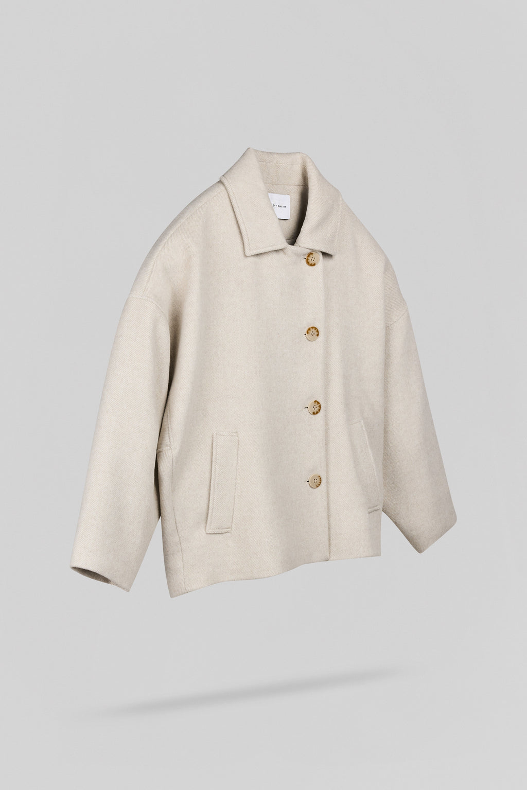 Manteau oversize M-MAURY WOLF BEIGE - 2