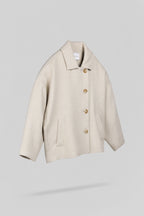 Manteau oversize M-MAURY WOLF BEIGE - 2