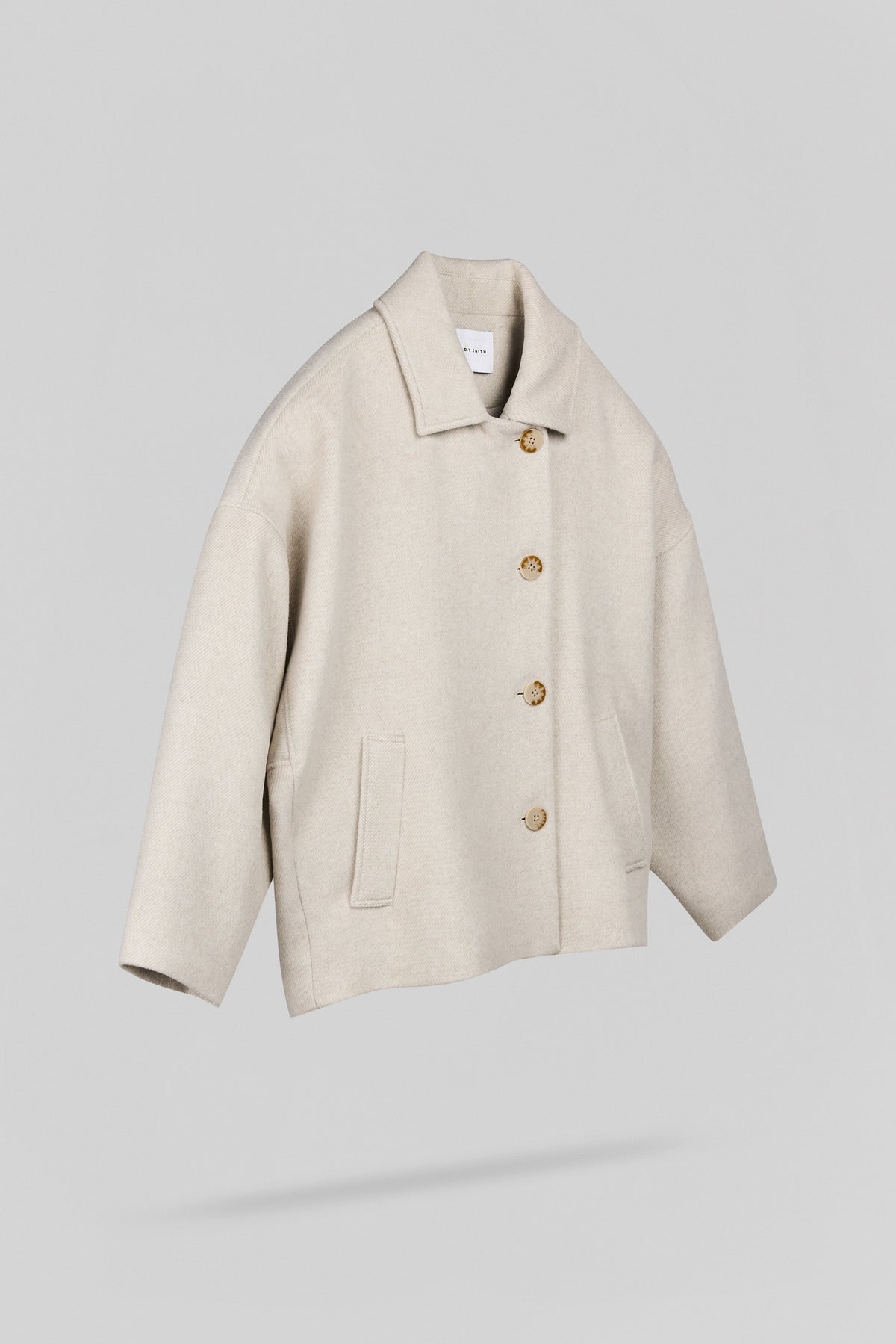 Manteau oversize M-MAURY WOLF BEIGE - 2
