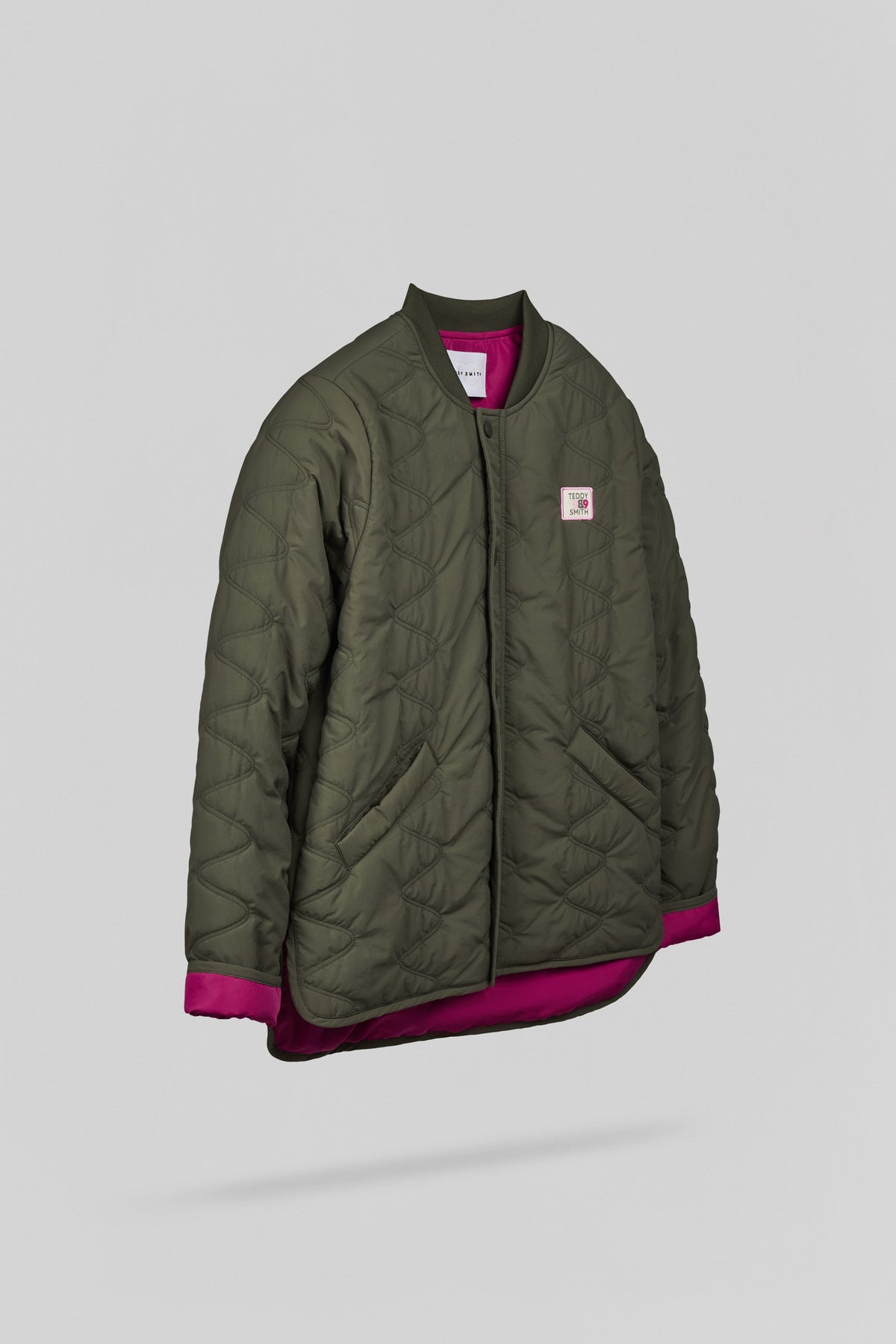 Blouson matelassé B-EZRA DUSTY KAKI - 2