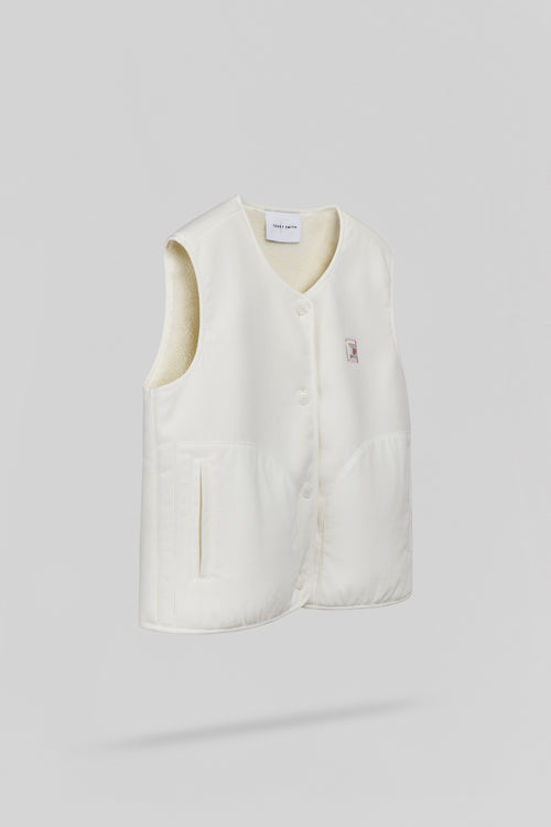 Blouson B-VELVET MIDDLE WHITE - 2