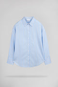 Chemise rayée C-CHARLINA BLEU CIEL - 1