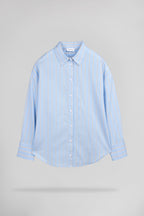 Chemise rayée C-CHARLINA BLEU CIEL - 1