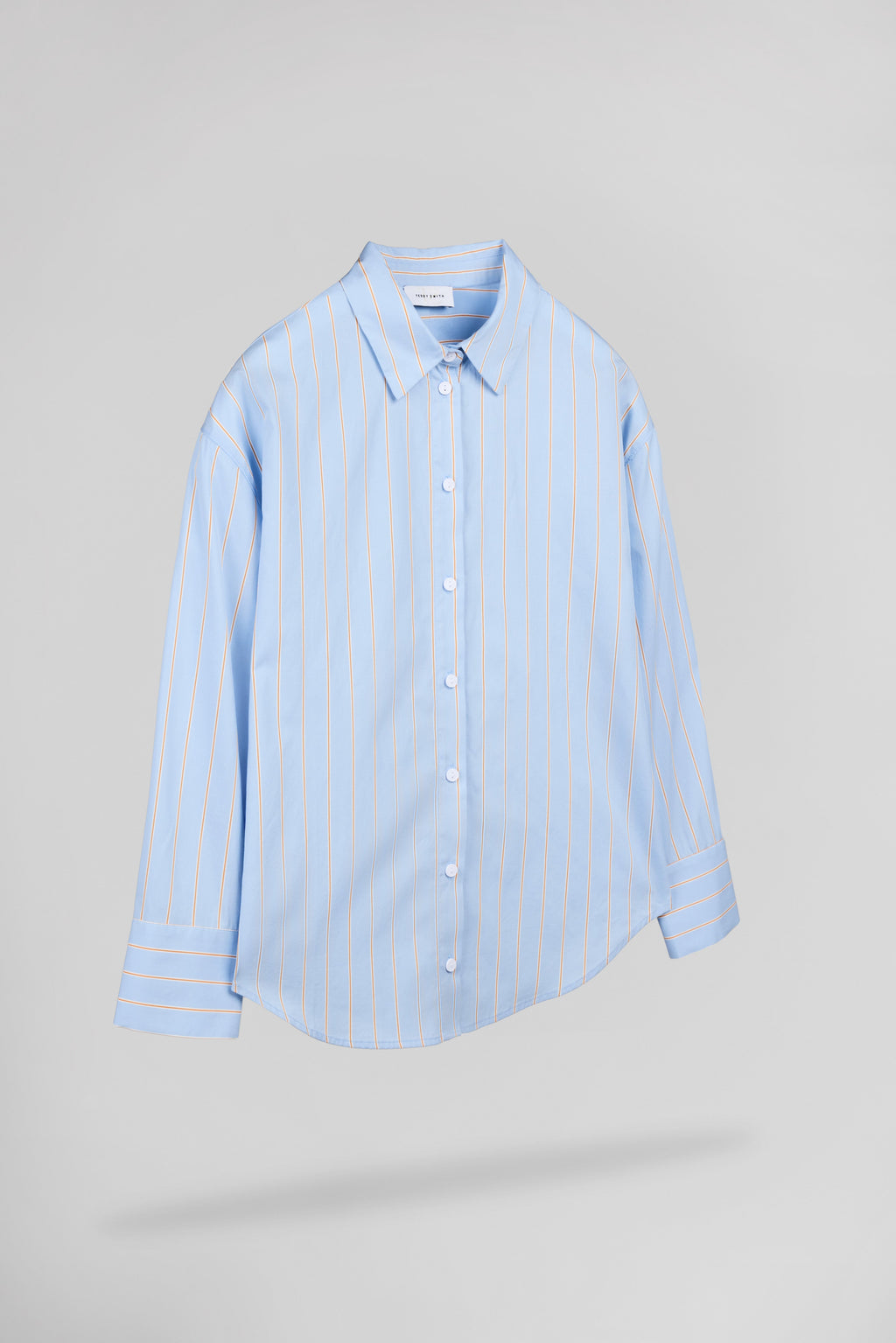 Chemise rayée C-CHARLINA BLEU CIEL - 2