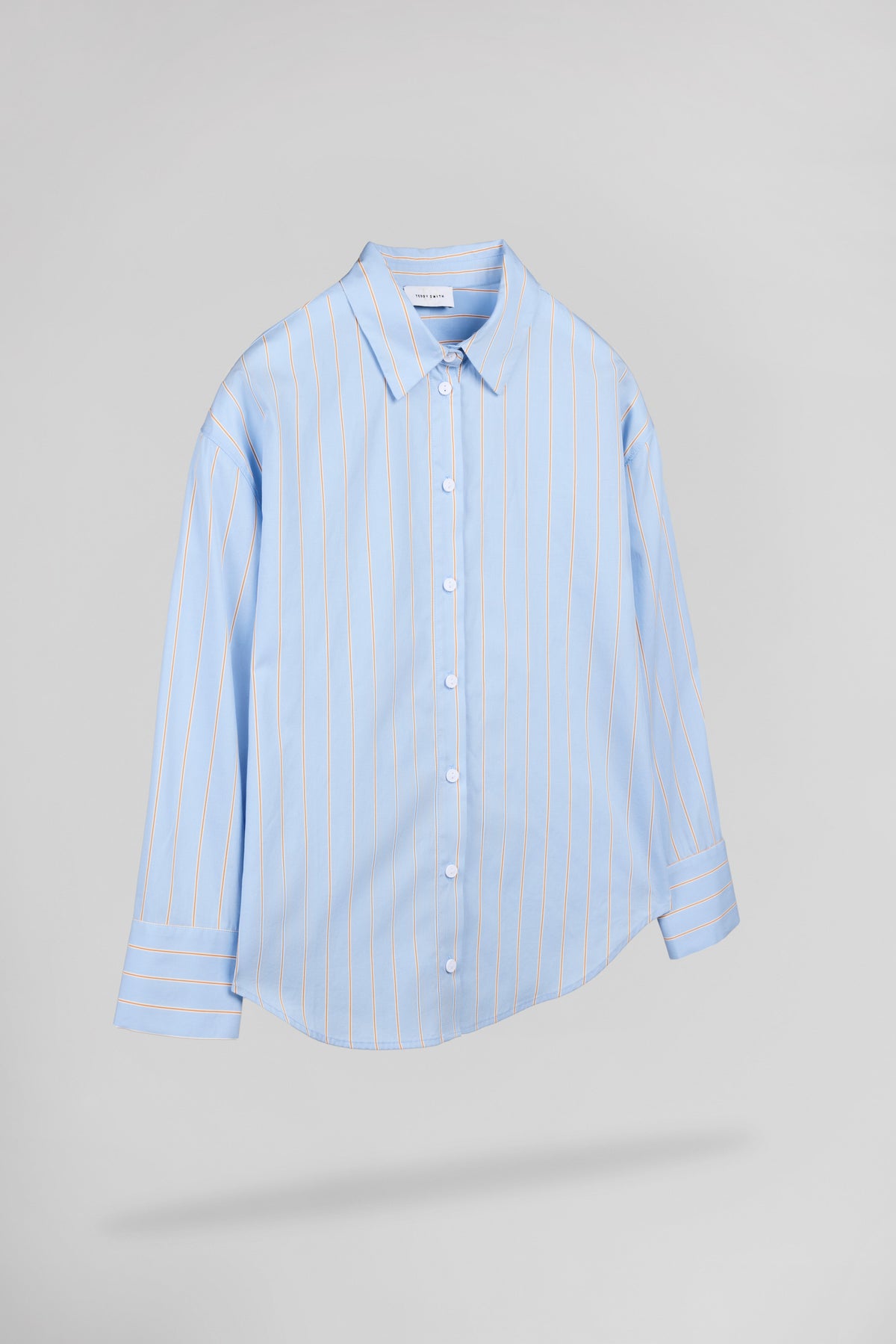 Chemise rayée C-CHARLINA BLEU CIEL - 2