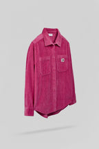 Chemise velours C-ALIA ML BUBBLE PINK - 2