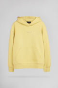 Sweat à capuche S-SOLENE HOODY JR JAUNE CITRON - 1