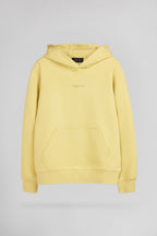 Sweat à capuche S-SOLENE HOODY JR JAUNE CITRON - 1