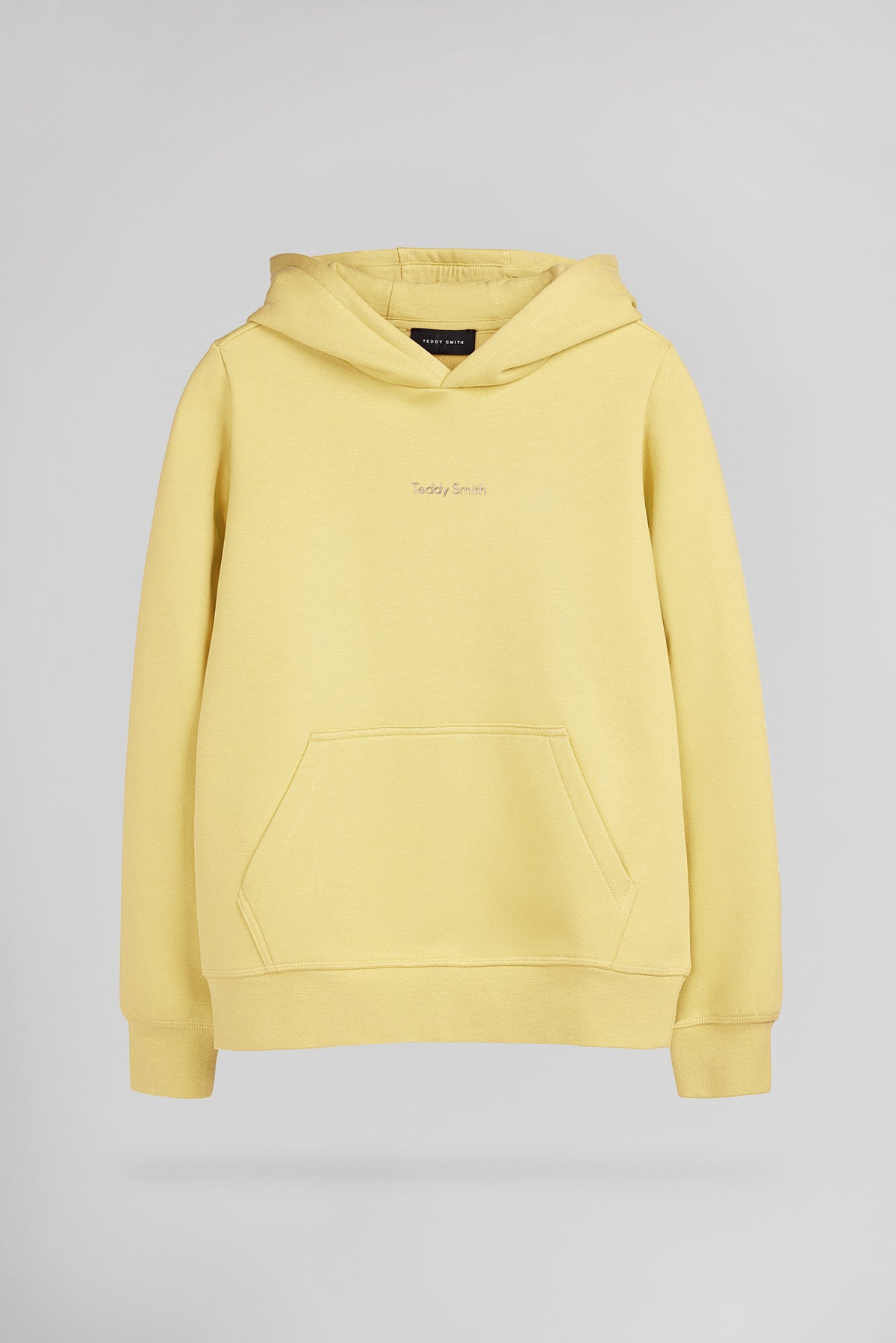 Sweat à capuche S-SOLENE HOODY JR JAUNE CITRON - 1