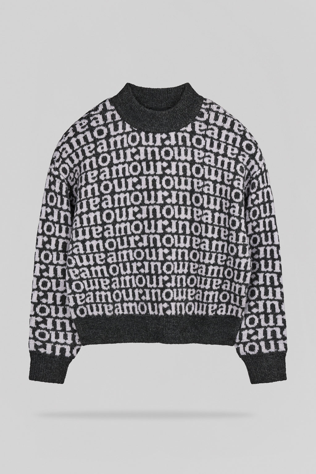 Pull P-JADE JR MELANGE BLACK - 1