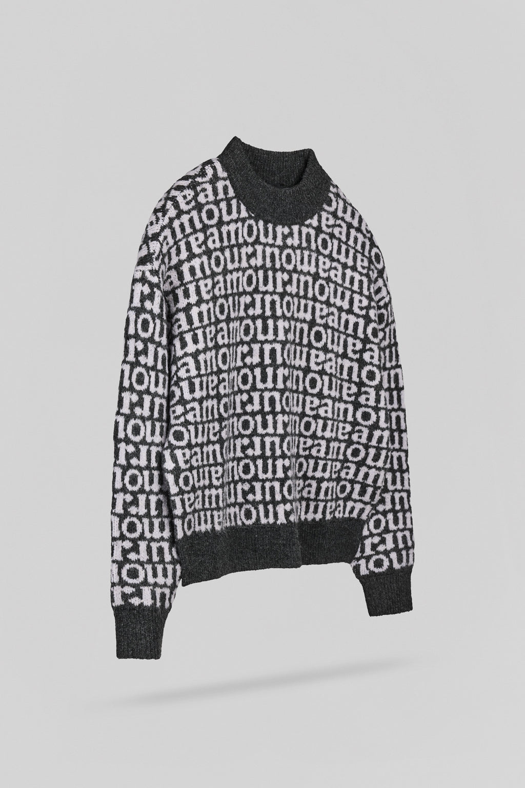 Pull P-JADE JR MELANGE BLACK - 2