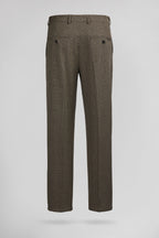 Pantalon ville P-CONRAD BEIGE LIN - 2
