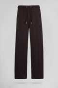 Pantalon survêtement P-ADRIEN MARRON PRUNE - 1