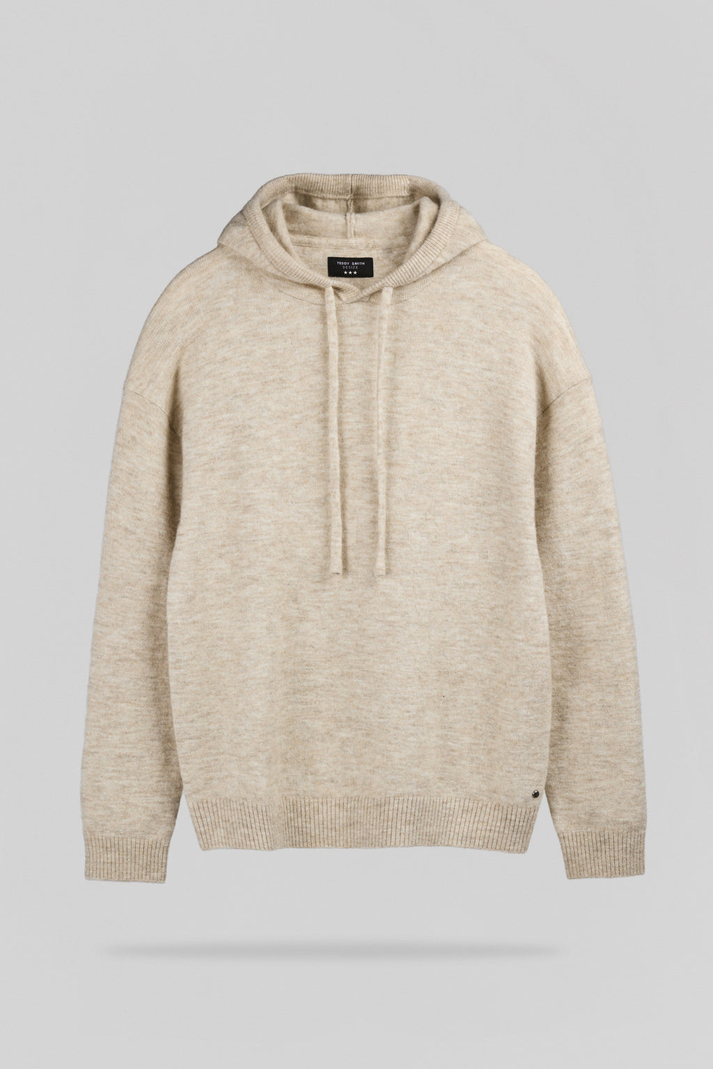 Pull à capuche P-CARSON BEIGE LIN - 1