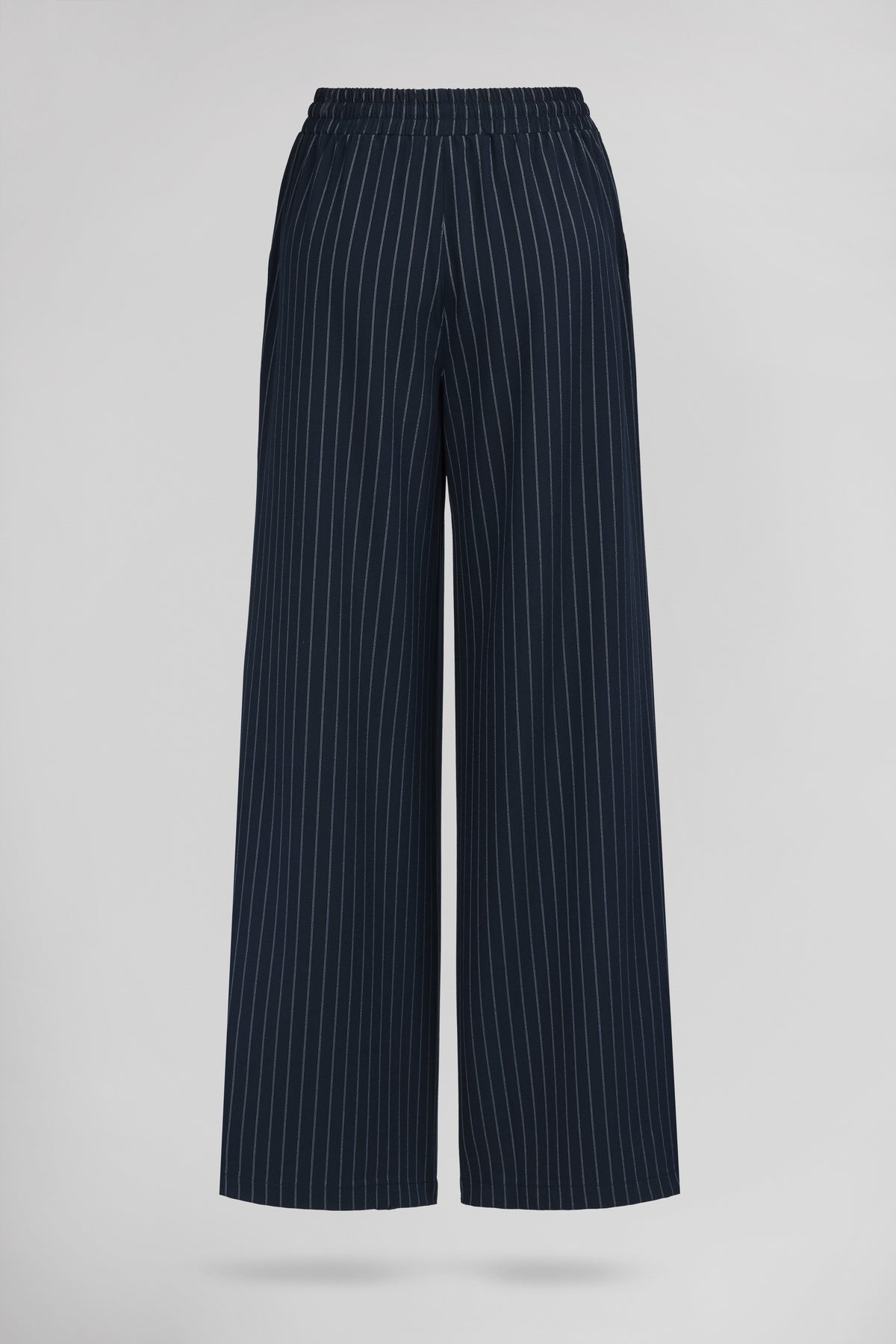 Pantalon fluide à rayures P-TENY TOTAL NAVY - 2