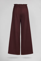 Pantalon P-TYLIA BORDEAUX FONCE - 2