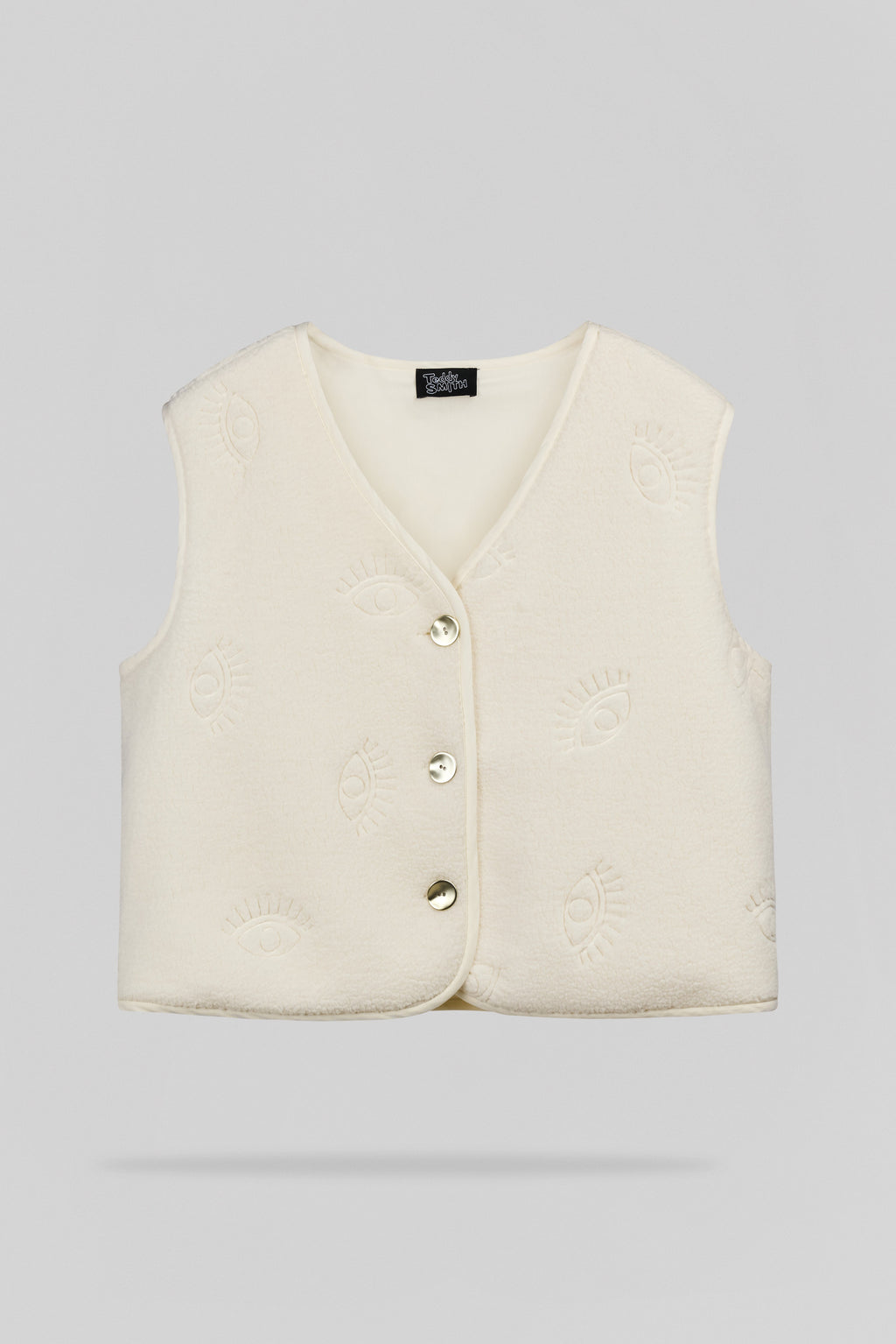 Gilet sans manche G-EYES MIDDLE WHITE - 1