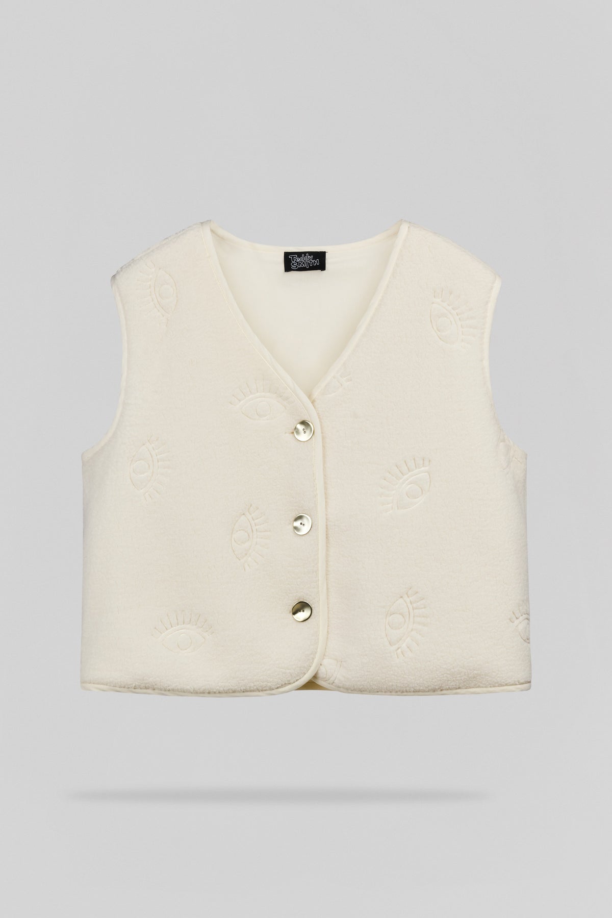 Gilet sans manche G-EYES MIDDLE WHITE - 1