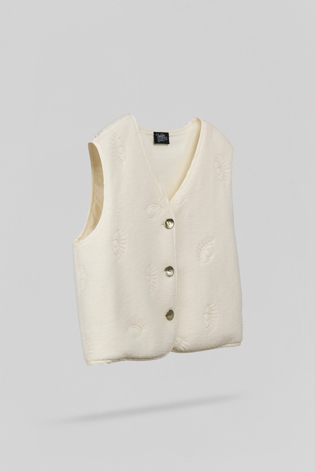Gilet sans manche G-EYES MIDDLE WHITE - 2