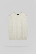 Pull P-ALAYS BLANC IVOIRE CHINE - 1