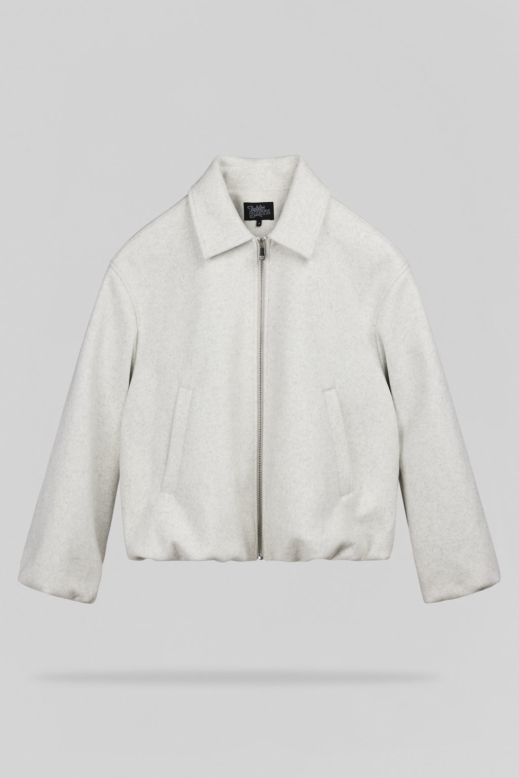 Blouson effet boule B-ORANA BLANC IVOIRE CHINE - 1