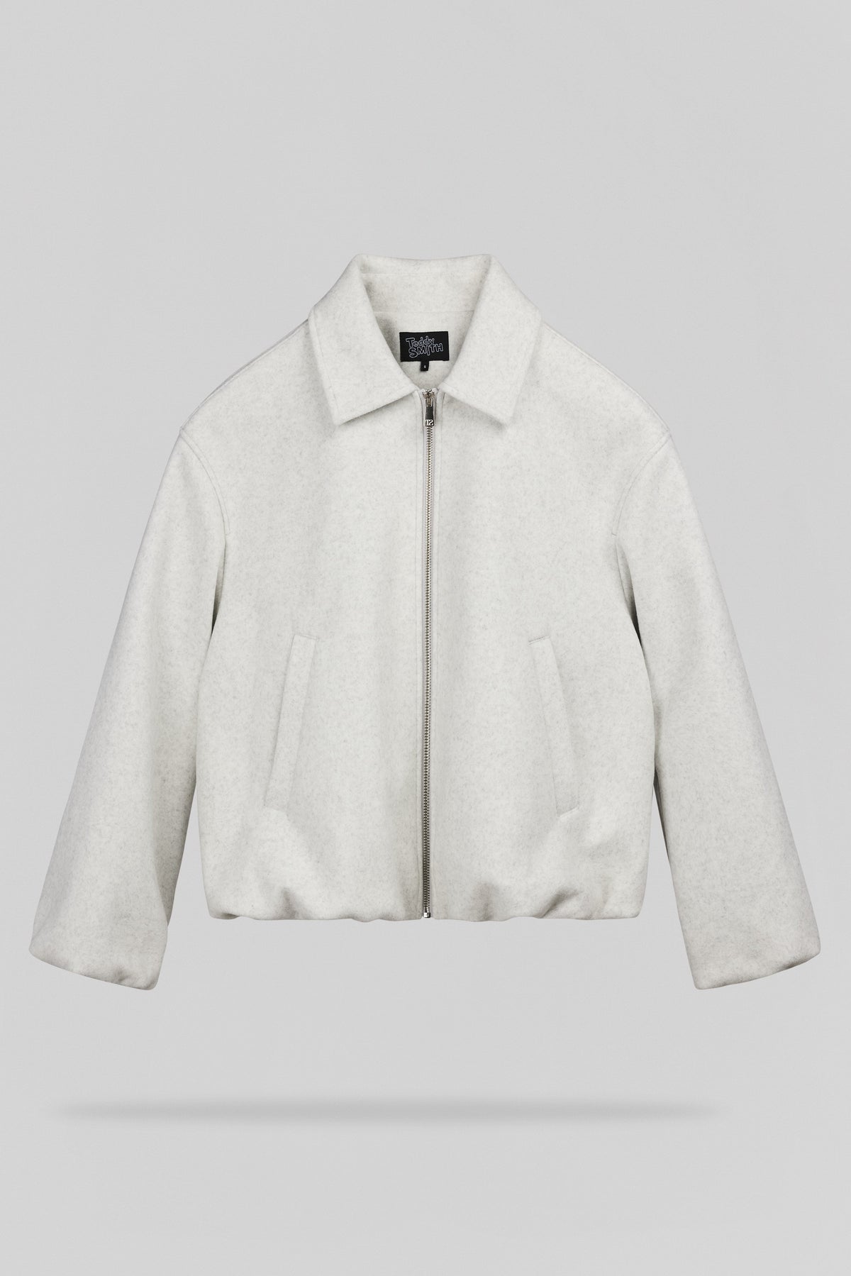 Blouson effet boule B-ORANA BLANC IVOIRE CHINE - 1