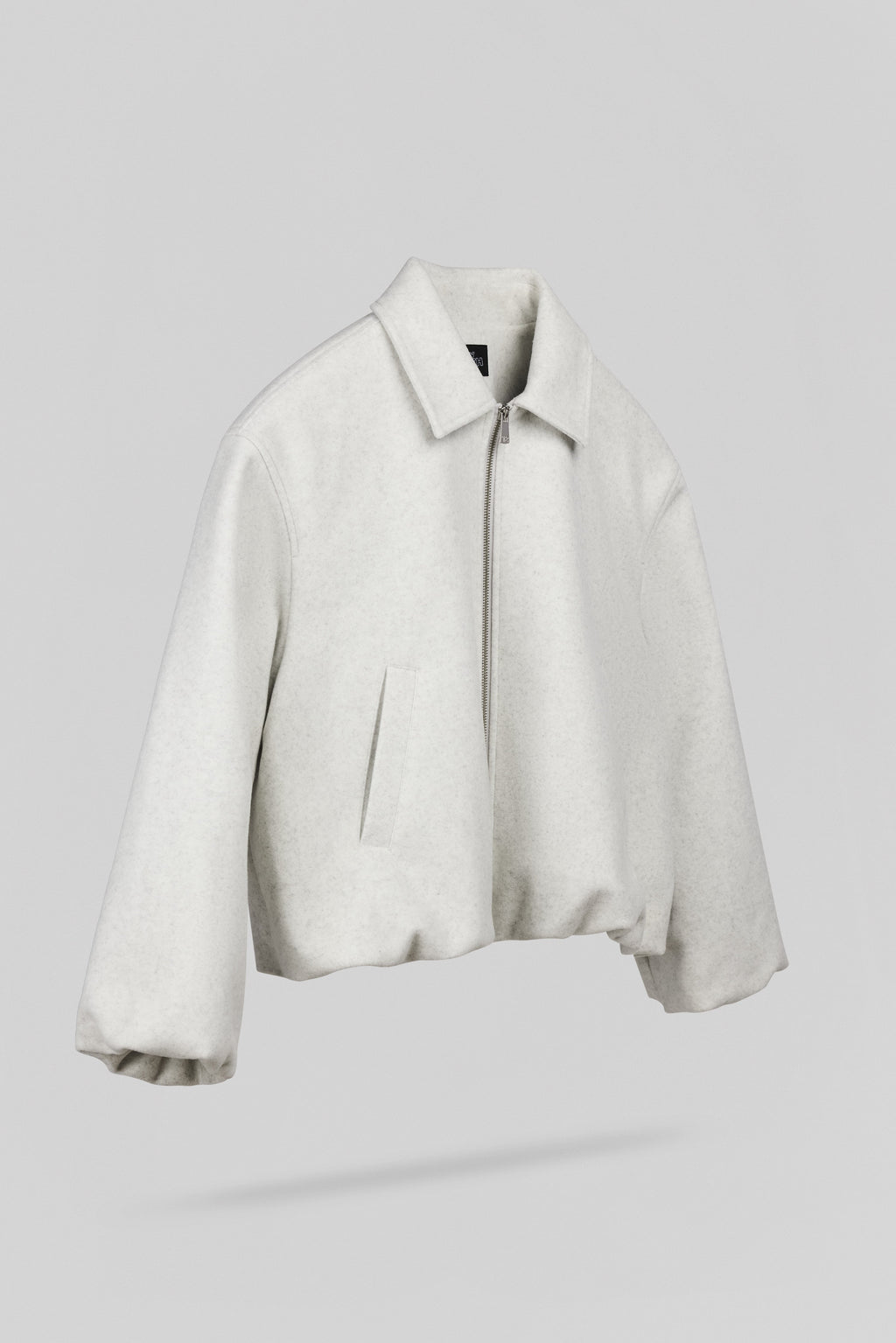 Blouson effet boule B-ORANA BLANC IVOIRE CHINE - 2