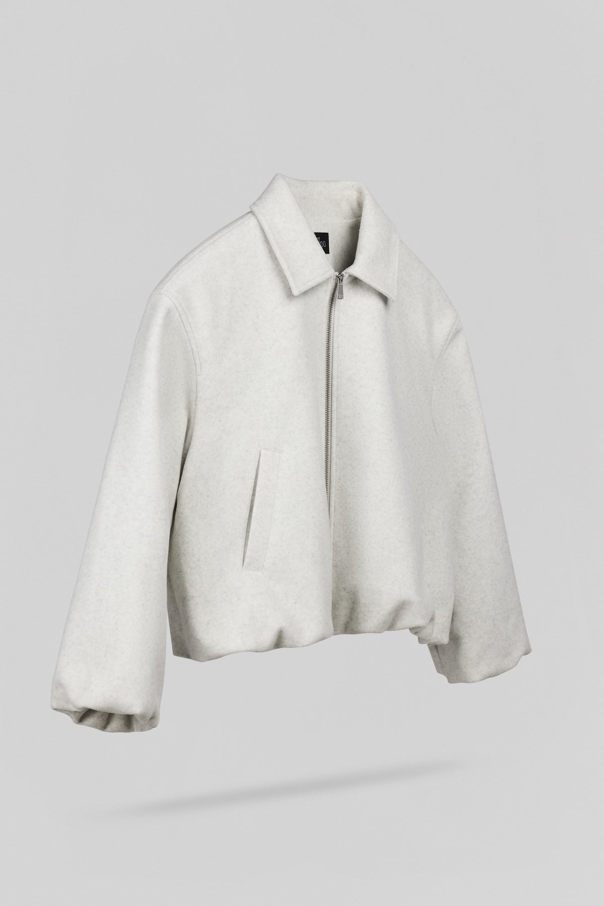 Blouson effet boule B-ORANA BLANC IVOIRE CHINE - 2