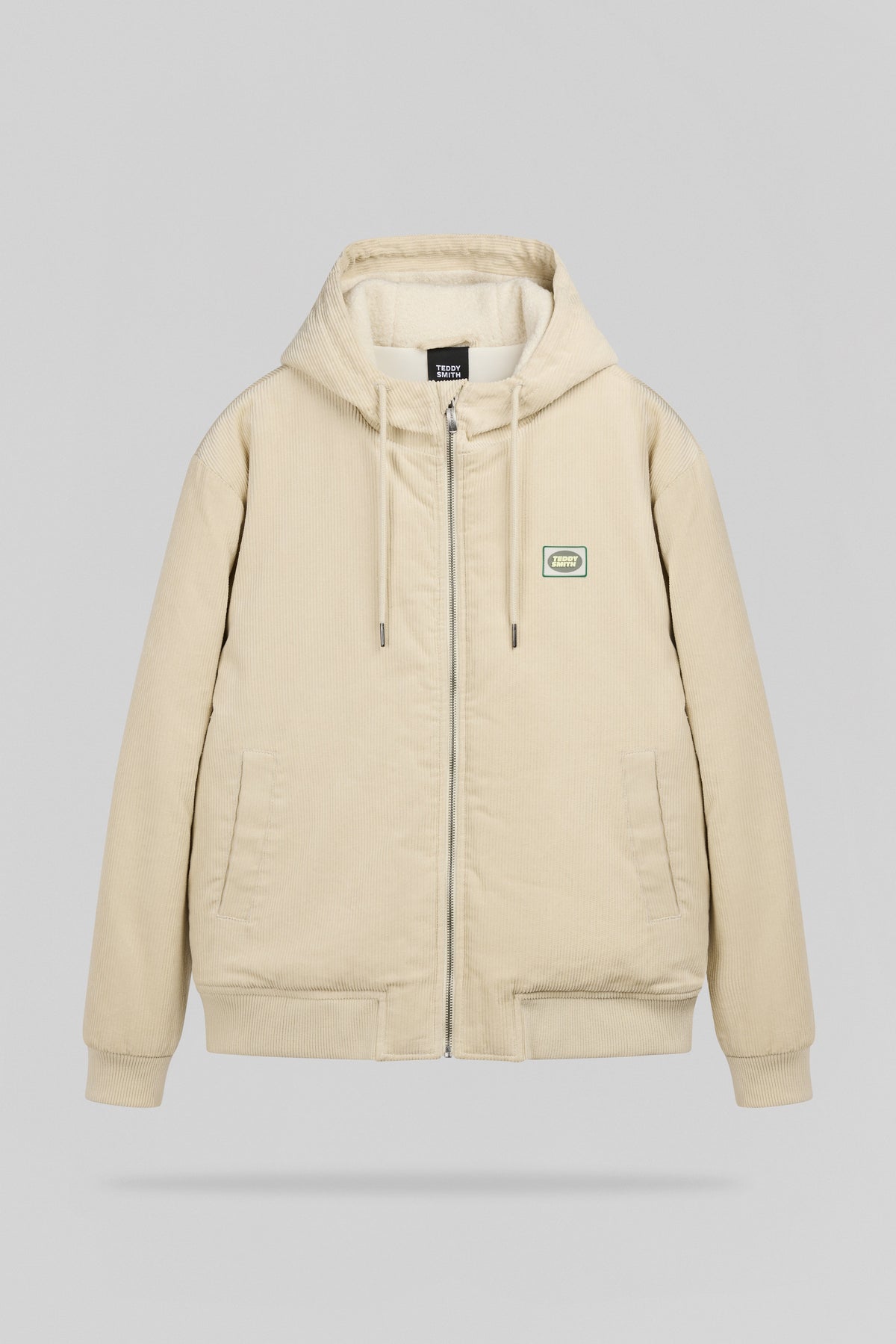 Blouson en velours B-CLEMENT BEIGE CLAIR - 1