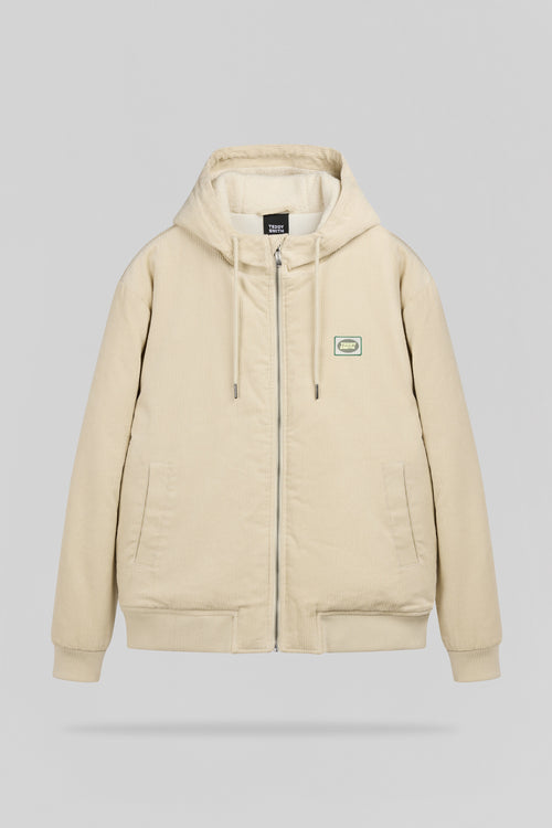 Blouson en velours B-CLEMENT BEIGE CLAIR - 1