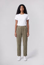 Pantalon en velours TEDDY VELOURS BLEACH KAKI - 1