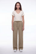 Pantalon relaxed fit P-TAYLOR WOLF BEIGE - 1