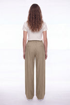 Pantalon relaxed fit P-TAYLOR WOLF BEIGE - 2