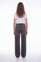 Jean fit loose P-GLADYS LOW WI NOIR - 2
