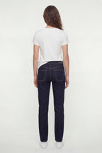 Jean skinny taille haute P-BELLA HW SKIN DARK BLUE - 2