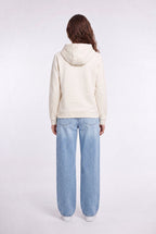Sweat à capuche S-SOLENE MIDDLE WHITE - 2