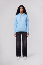 Sweat à capuche S-SOLENE HOODY BLEU CIEL - 1