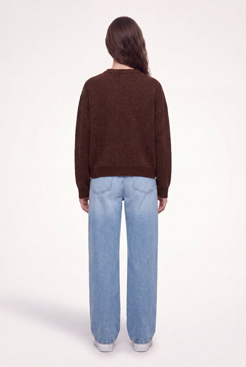 Pull col rond P-AINA CHOCOLAT - 2