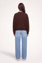 Pull col rond P-AINA CHOCOLAT - 2